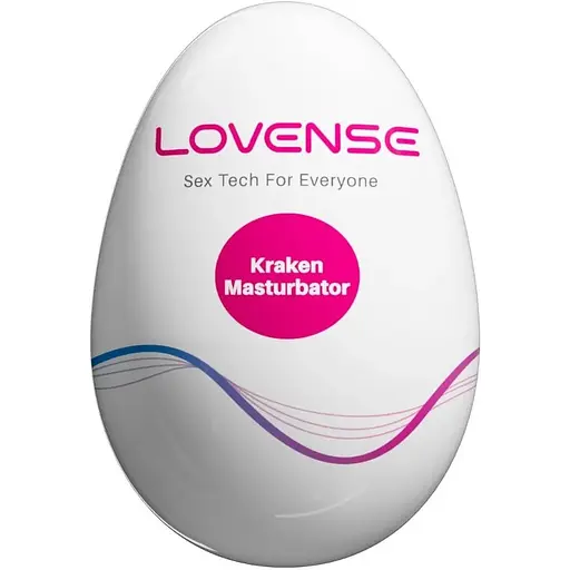 Мастурбатор яйце Lovense Kraken білий