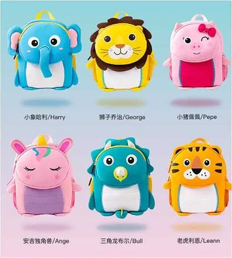 Рюкзак в виде зверюшки, 34x31x10 см, C61603 (в ассортименте) - фото 7