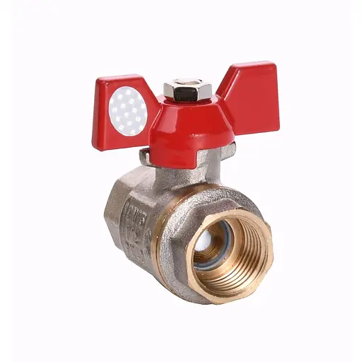 Кран шаровый прямой Solomon 1/2″ ВВ КБ PN40 B1007 - фото 1