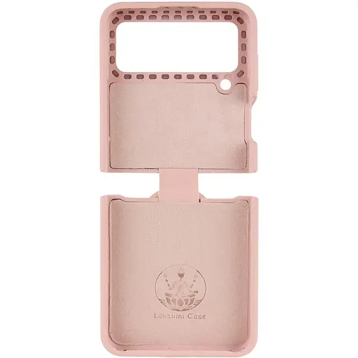Чехол Foldables Silicone Cover Lakshmi AAA для Samsung Galaxy Z Flip4 Розовый / Pink Sand - фото 3