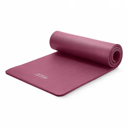 Коврик (мат) спортивный 4FIZJO NBR 180 x 60 x 1.5 см для йоги и фитнеса Burgundy (P-5905973406710) - фото 1