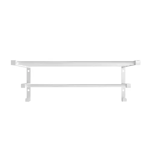 Полиця для рушників з настінним кріпленням HF Sheffield 520x256 3.0.1101.13.WM, Білий матовий - фото 2