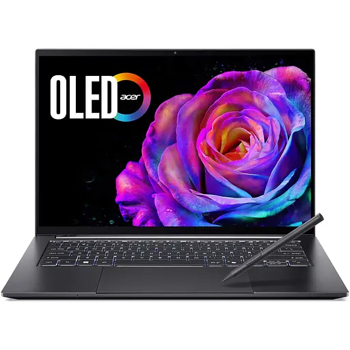 Ноутбук Acer Swift X 14 AI SFX14-61G-R7VY AI 9365 la 50GHz,14.5'',сенсорный,32GB LPDDR5X,1TB,RTX 5070 - фото 3