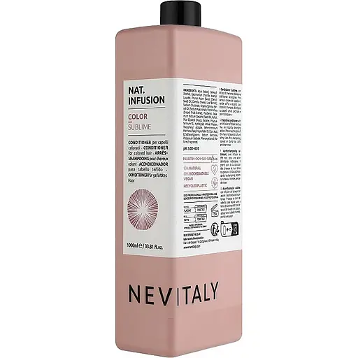 Кондиціонер для фіксації кольору волосся Nevitaly Color Sublime Conditioner 1 л