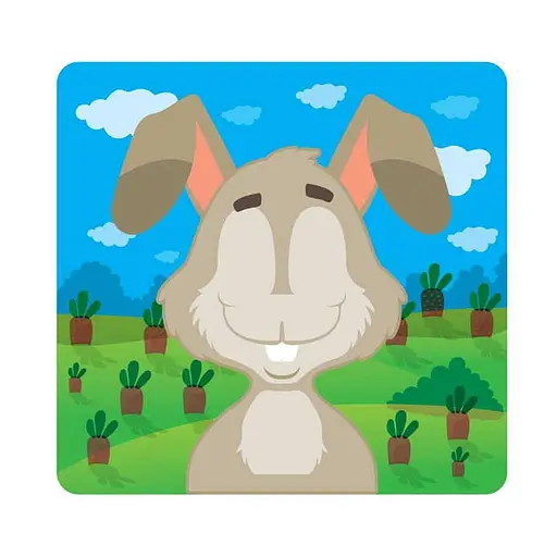 Детская книжка-игра для малышей "Звери" 400623 от 1 года - фото 2