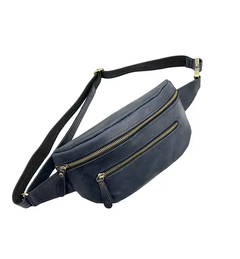 Чоловіча шкіряна бананка Newery sum0026732 - фото 7