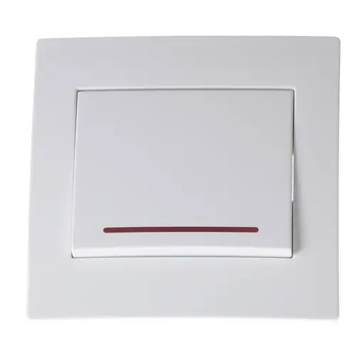 Выключатель Brille VB-1VL wh - фото 3