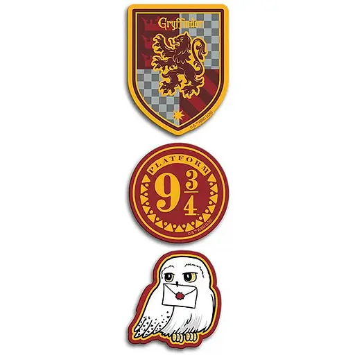 Набір бейджів Kite Harry Potter на липучці 3 шт. (HP26-3012) - фото 1