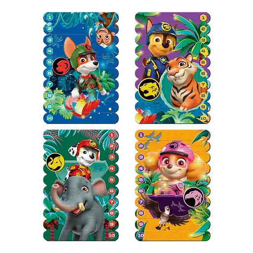 Магнитные палочки для счета "Джунгли" DoDo Toys 200654, 40 магнитных элементов - фото 2