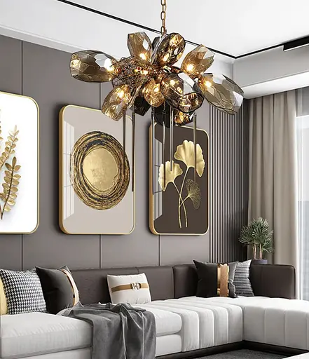 Дизайнерская люстра Luxury Italian Line.F SP 01-8 - фото 6