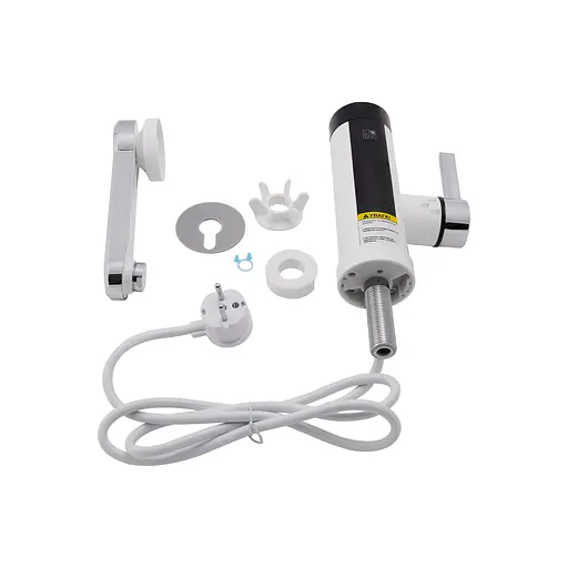 Проточный кран-водонагреватель кухонный для кухни Lidz Warm 061 LDWAR061WCR35431 White/Chrome - фото 5