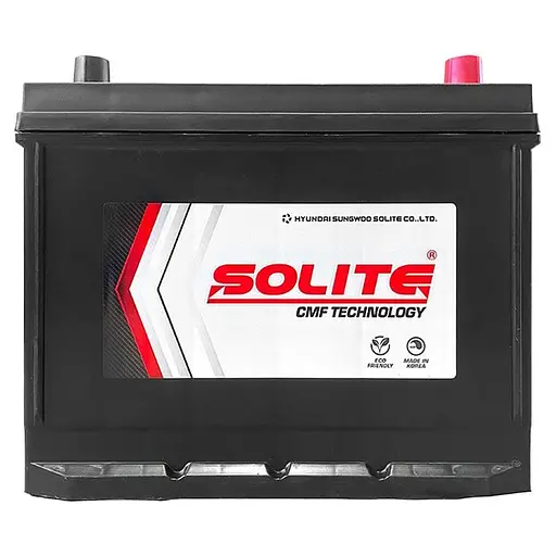 Аккумулятор Solite 6СТ-78Ah 105D26L ASIA Ев (-/+) 650CCA 260 x 173 x 225 мм