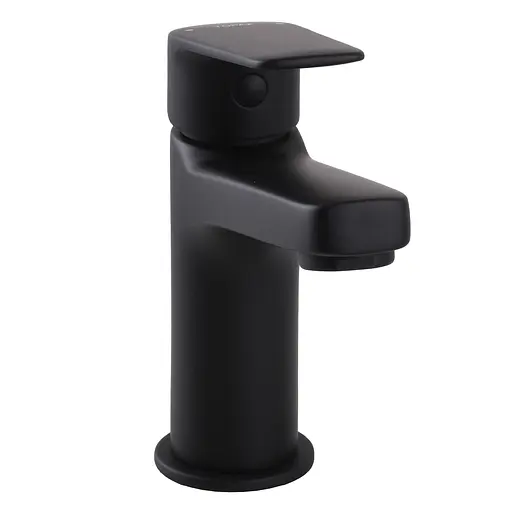 Смеситель для умывальника Topaz Capri TCA-15207-H44-BL картридж D25 H=140 шланги 45см Черный матовый - фото 4