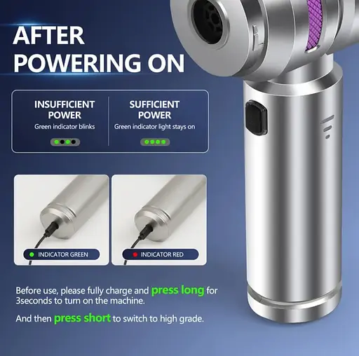 Мощный беспроводной пылесос 3-в-1 с LED подсветкой, 16000 Pa, функция обдува, литиевая батарея 6000 mAh - фото 2