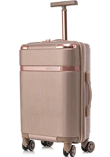 Валіза Semi Line 20" (S) Champagne (T5668-2) (DAS302658) - фото 1