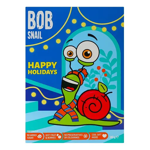 Набір Bob Snail Різдвяний бокс з іграшкою та наліпками 140 г - фото 5