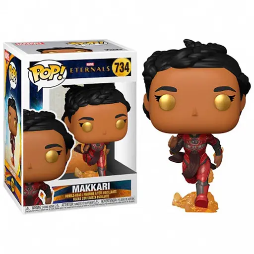 Фігурка Фанко Поп Марвел Вічні Маккарі Funko Pop Marvel Eternals Makkari 10 см M E A 735 - фото 2