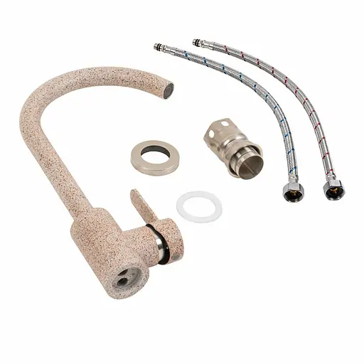 Смеситель для кухни Platinum 7990 NEST Карамель Сафари - фото 2