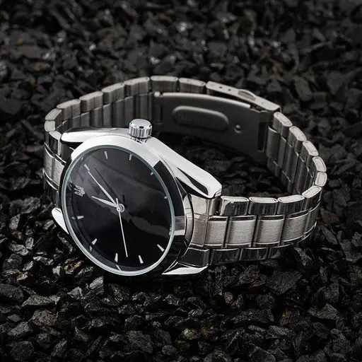 Мужские наручные часы Besta Nation (Серебристые) - фото 7