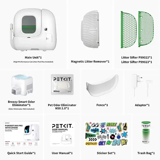 Смарт автоматический лоток PETKIT Purobot Max Pro with Camera - фото 2