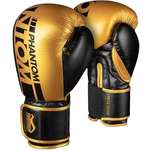 Рукавиці боксерські Phantom Athletic Apex Elastic Gold - 16 унцій - фото 1