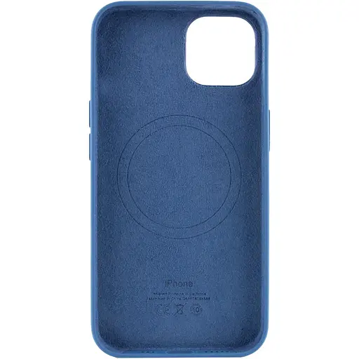 Чохол Epik Silicone case AAA with Magsafe and Animation для Apple iPhone 13, 6.1 Синій/Blue Jay - фото 3