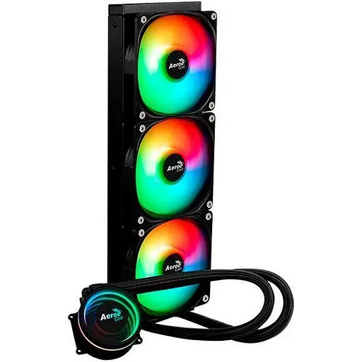 Система водяного охлаждения Aerocool Oasis L360 Black (ACLA-OA36117.11) [143336] - фото 2