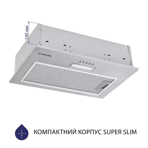Витяжка повновбудована Minola HBI 5025 I LED - фото 2