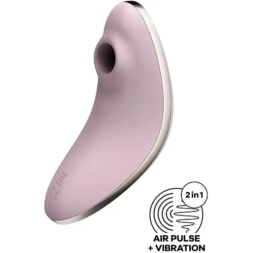 Вакуумний вібратор Satisfyer Vulva Lover 1 Violet - фото 2