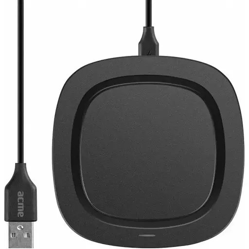 Бездротовий зарядний пристрій Luxe Cube 10W Black (7775557577239) - фото 3