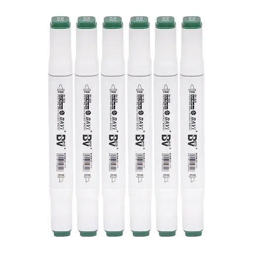 Скетч-маркер двусторонний Bavi №52, на спиртовой основе, 10 шт.