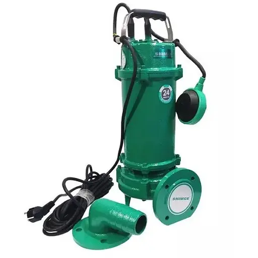 Дренажно-фекальний насос SHIMGE 50WQD1.1QG(F) з ножем, Hmax=19,5 м, Qmax=230 л/хв - фото 1