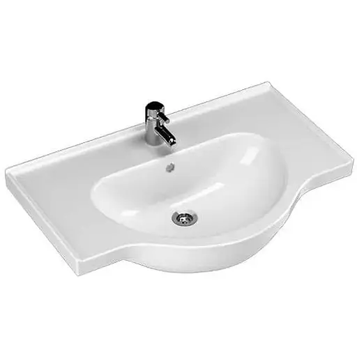 Меблевий умивальник RJ Lotus 65,5x48x19 см white RZJ201, Білий - фото 1