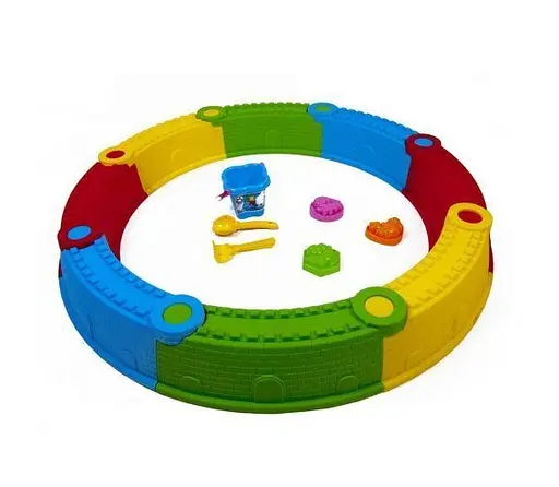 Песочница сборная Kinderway с песочным набором, 01-118-1