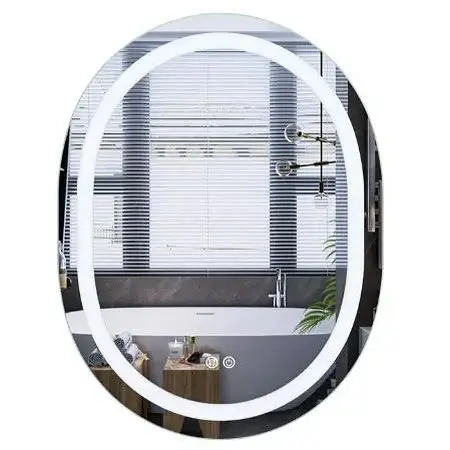 Дзеркало Mixxus Premium ELLIPSE MV05-80x60-REVERSE (LED Touch, Anti-fog (3-6,5kK)) (MP6642) - фото 1