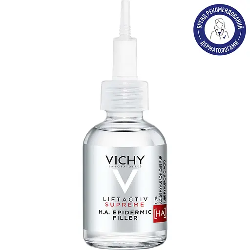 Антивікова сироватка з гіалуроновою кислотою Vichy Liftactiv Supreme HA Epidermic Filler для скорочення зморшок та відновлення пружності шкіри 30 мл (MB271100) - фото 2