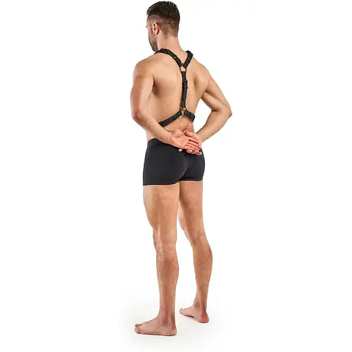 Портупея Bedroom Fantasies Max Chest Centerpiece - Black - фото 5