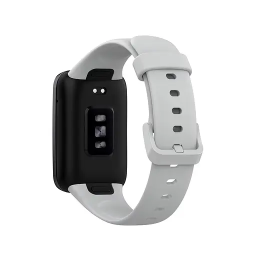 Силіконовий ремінець Tamister для Xiaomi Mi Smart Band 7 Pro Gray - фото 2
