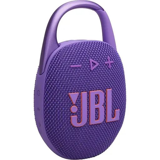 Портативна акустика JBL Clip 5 Purple (JBLCLIP5PUR) - фото 1