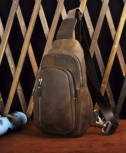 Шкіряна чоловіча сумка Bexhill 17х31х8 см sum0023784 - фото 6