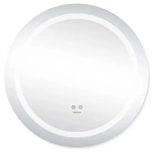 Дзеркало Kroner KRM Spiegel R2 - 6060 з LED-підсвічуванням та антизапітнінням (CV030042) - фото 3