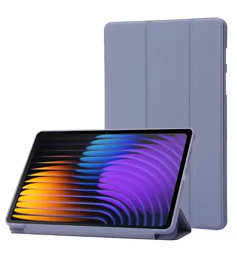 Чехол-книжка DK для Xiaomi Pad 7 / 7 Pro 11.2" экокожа/силикон Smart Case lavender grey - фото 2