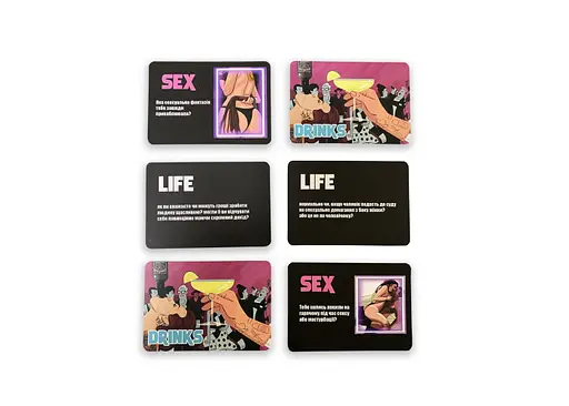 Настольная игра PlayRoom Sex Life Drinks (ВР_SLD) - фото 2