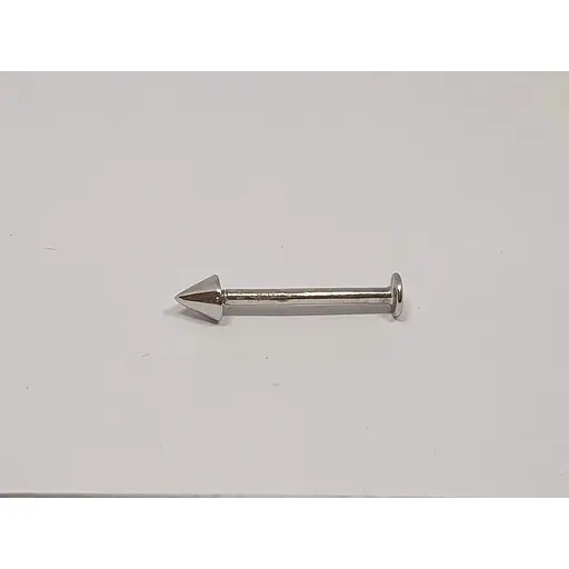 Срібна сережка для пірсингу губи Dear. 7016С - фото 2