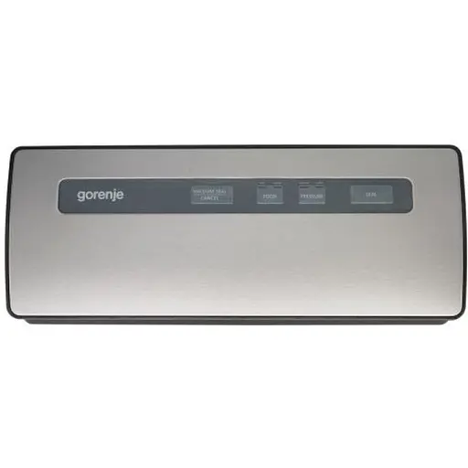 Вакуумный упаковщик Gorenje VS120E, Silver, 120W, электронное управление, функция запайки и вакуумирования - фото 3