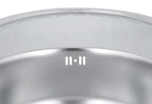 Кухонная мойка Brinex 7750 0,8 мм, врезная BRIN7750SAT08 - фото 3