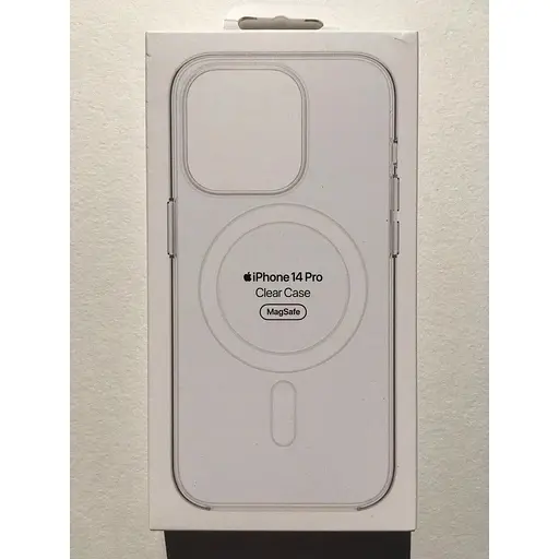 Оригинальный противоударный чехол Apple Clear Case MagSafe для iPhone 14 Pro Прозрачный (MPU63RM/A) - фото 2