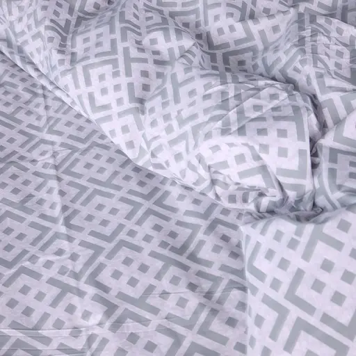 Пододеяльник MirSon бязь Abstract Gray 160х220 см (2200013164104) - фото 8