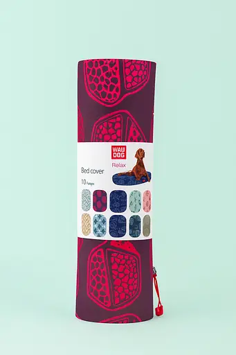 Чехол для лежанки Waudog Relax Гранат М 80х55 см   - фото 2