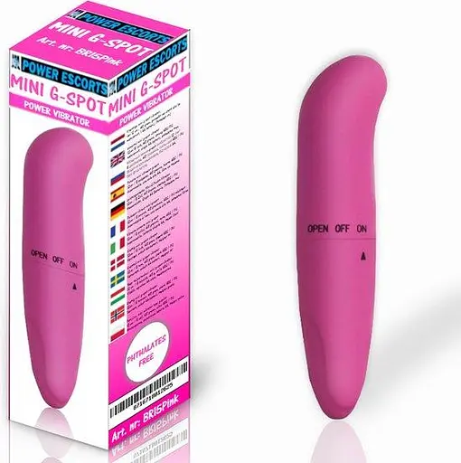 Вібратор для клітора Power Escorts Mini G Spot 12 см рожевий - фото 2